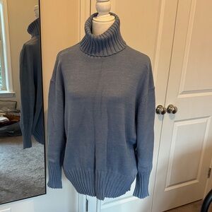 a new day Blue Turtleneck Sweater